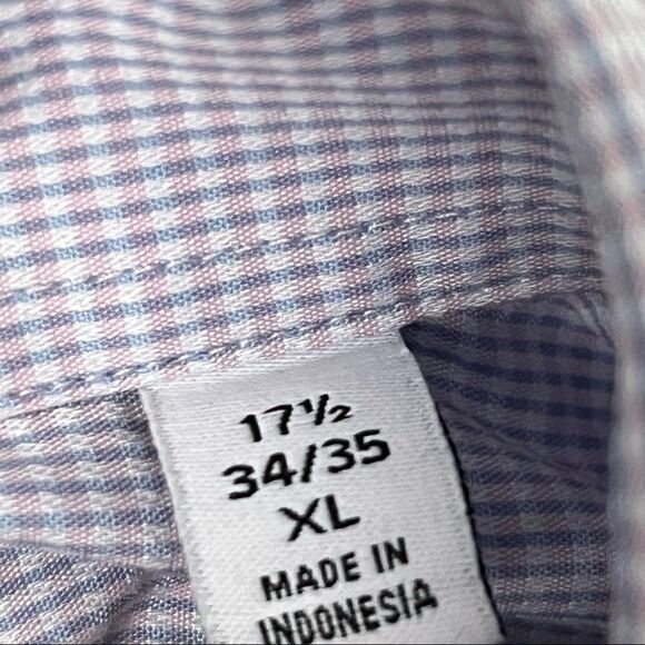 Calvin Klein Men’s Slim Fit Plaid Shirt - Picture 10 of 10